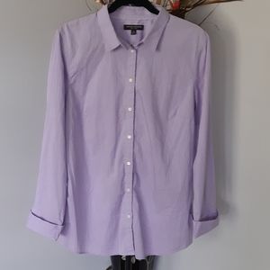 Banana Republic Riley Shirt button down purple